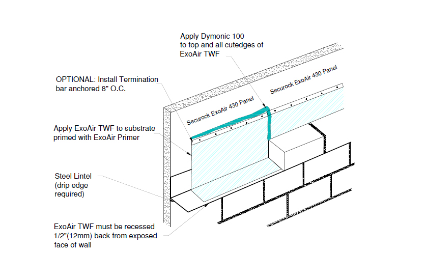 Design Details Details Page - Securock® ExoAir® 430 TWF At End Dam ...